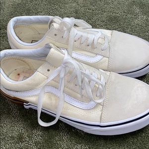 banana yellow old school vans